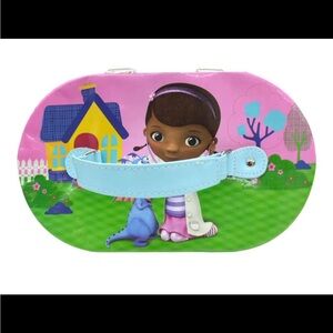 Kids Cartoon Character Pink and Blue Carry Case